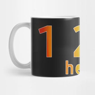 1 2 3 hehe, Rainbow Mug